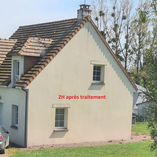 Net Façade : Nettoyant désincrustant professionnel pour façades et toitures